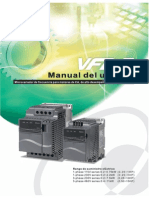 VFD-E Manual Delta Variador