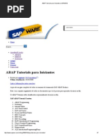 ABAP Tutorials Para Iniciantes _ SAPWARE
