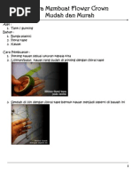 Download Cara Membuat Flower Crown Mudah dan Murahpdf by Dii-tHa SN202070454 doc pdf