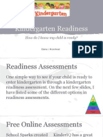 Kindergarten Readiness