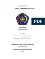 Laporan Antara - SIG SPBU Kota Malang PDF
