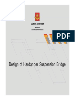 Björn Isaksen - Design of Hardanger Suspension Bridge