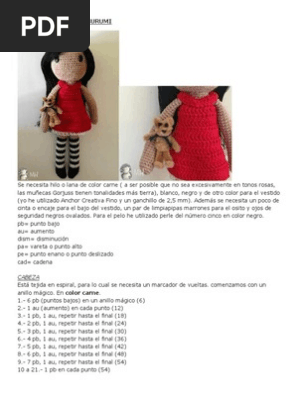 gorjuss a crochet paso a paso