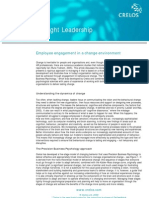 Employee Engagement in A Change Environment White Paper Crelos