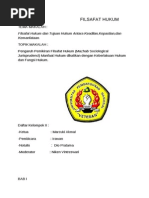 Makalah Filsafat Hukum