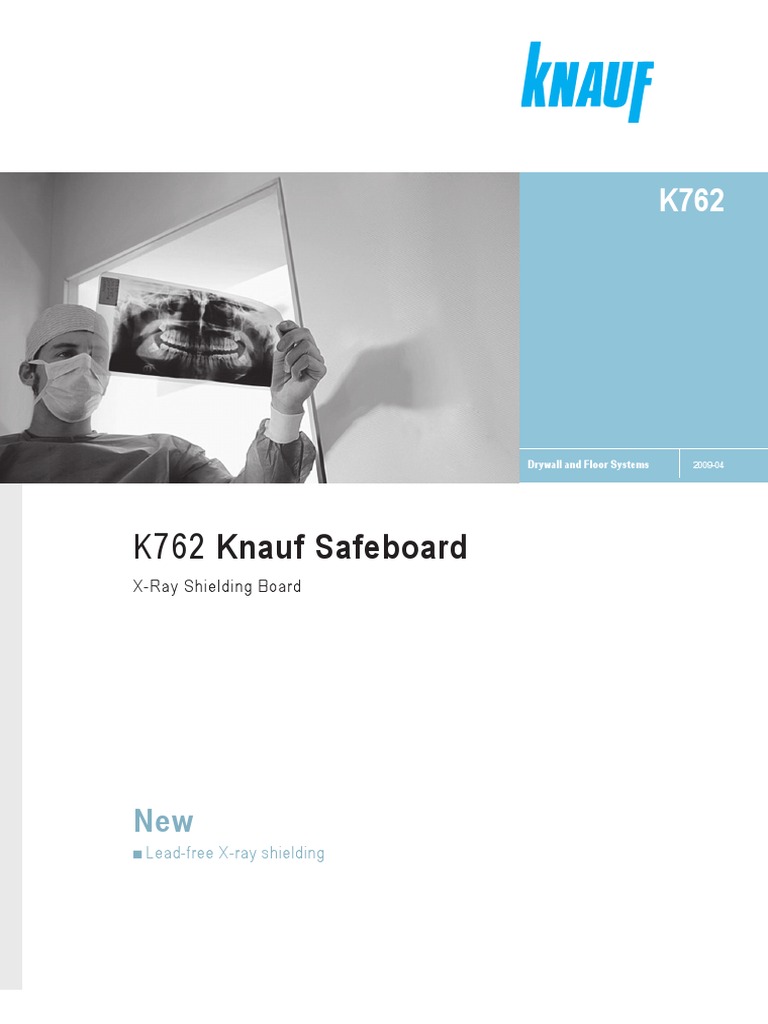 Knauf_Safeboard Radiation Protection Drywall