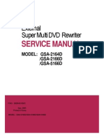 LG Super Multi DVD Rewriter Service Manual