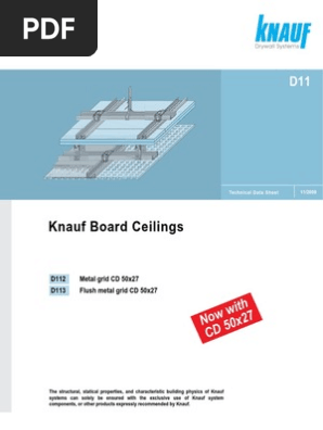 Knauf D11 Systems Drywall Wall