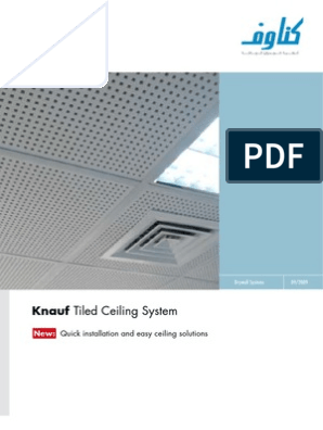 Knauf Ceiling Tiles Brochure Ceiling Tile