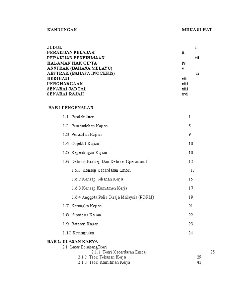 02 Isi Kandungan Lengkap Tesis Pdf