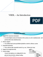 Manual For VHDL Module For Embedded Lab