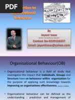 Organisational Behaviour