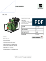 6 HP Air-Cooled Pumpset: Designed and Maintained by