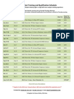 2014 Class Schedule - Windrock Program