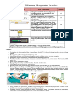 Informasi Phlebotomy Menggunakan Vacutainer