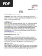 Download WellPoint Inc 120 Monument Circle Indianapolis In 46204 by Prashant Rawat SN20214135 doc pdf