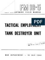 Tactical Employment Tank Destroyer Units