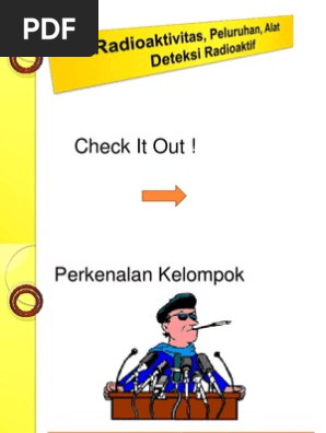 Radioaktivitas Peluruhan Alat Deteksi Radioaktif