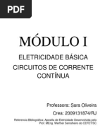Módulo 1 - Eletricidade Básica - Cicuitos de Corrente Contínua