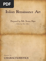 Italian Renaissance Art: Prepared by Ms. Susan Pojer