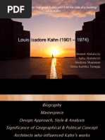 Download Louis Kahn - Architect by dt_chan SN202154046 doc pdf