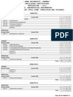 m.e. Aeronautical Engineering 2013 (Full Time)Anna University, Chennai Curriculum and Syllabus