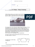 Cantilever Bridge Design and the Iconic Forth Bridge