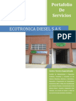 Portafolio de Ecotronica Diesel 2013