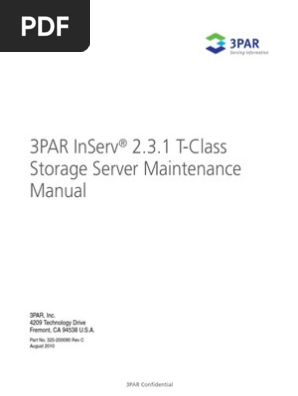 3par T Class Maintenance Manual Pdf Secure Shell Internet Protocol Suite