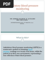 Ambulatory Blood Pressure Monitoring