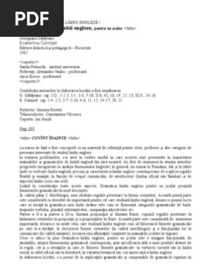 1138684 Gramatica Limbii Engleze