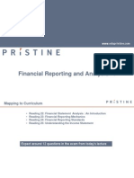 CFA 1 Financial Reporting & Accounting