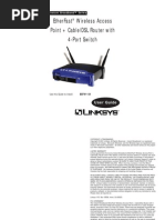 Download Linksys BEFW11S4 Wireless-B CableDSL Router Manual by Jijesh SN202195 doc pdf