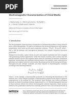 InTech-Electromagnetic Characterization of Chiral Media