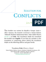 Solution for Conflicts