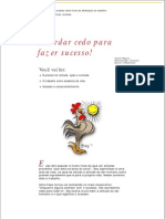 Acordar Cedo Para Fazer Sucesso