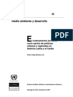 El Ordenamiento Territorial ILPES