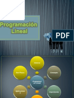 Programación Lineal