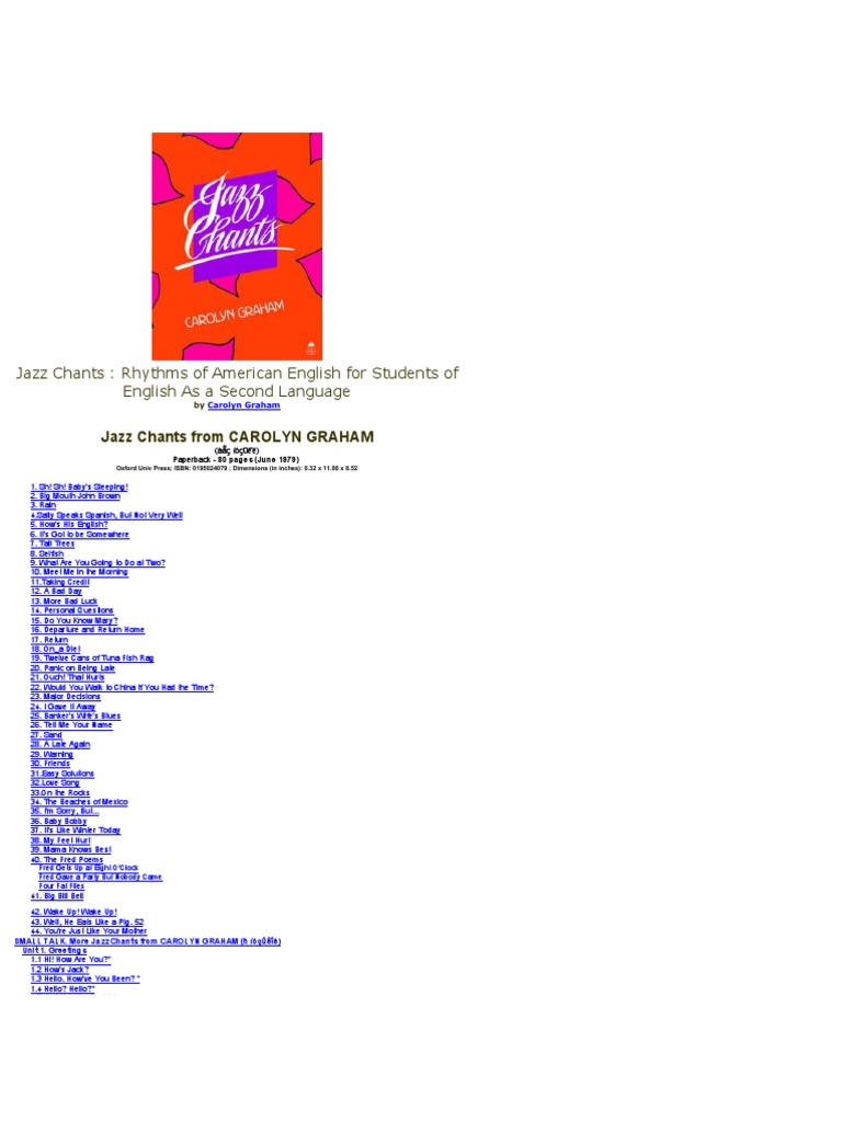 語学・辞書・学習参考書 Jazz Chant Fairy Tales Carolyn Graham Amazon.com: Jazz Chants for Children: 9780195024975: Graham
