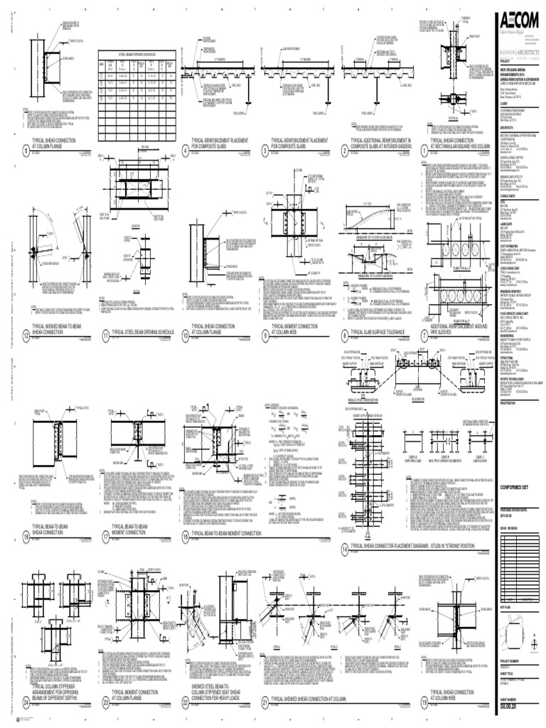 s0!00!20 - Steel Framing Typical Details | PDF