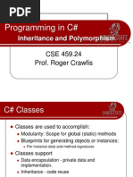 CSE459 CSharp 03 Inheritance