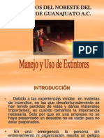 Introduccion Al Manejo de Extintores - Manuel