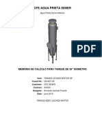 Memoria de Calculo Recipiente A Presion