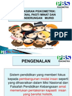 1 Pengenalan Psikometrik