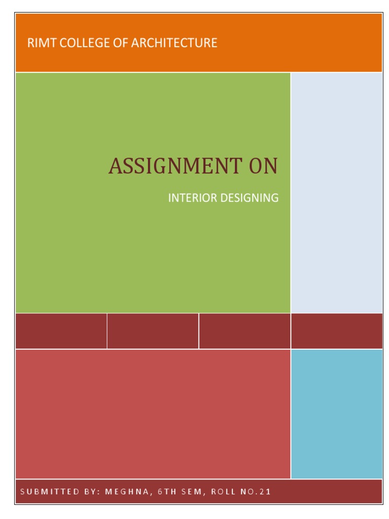 Interior Assignment Interior Design Wood