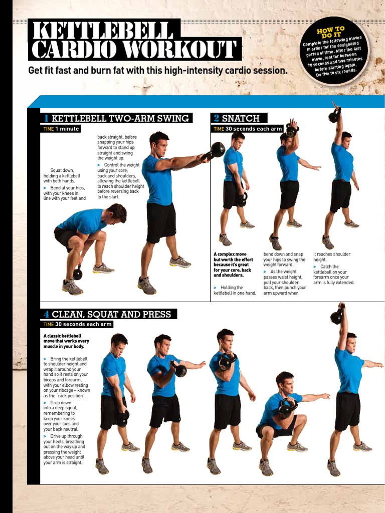 Printable kettlebell workout hotsell