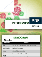 Instrumen Pengkajian: Tutor 2