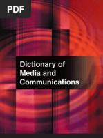 Download Dictionary of Media by datadrive SN20229268 doc pdf