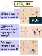 Alcoli Eteri e Tioli
