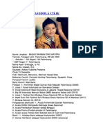 Biodata Bagas Idola Cilik